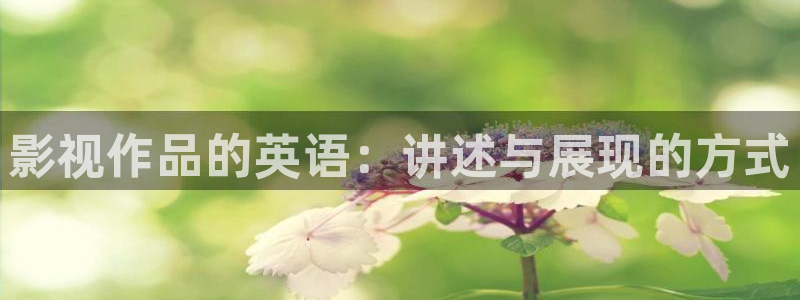 69视频在线视频：影视作品的英语：讲述与展现的方式